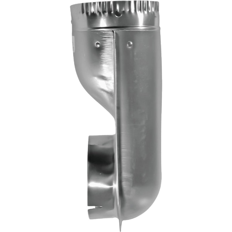 Builders Best 4-1/2 In. Heavy-Gauge Drawn Aluminum Dryer Offset Dryer Elbow