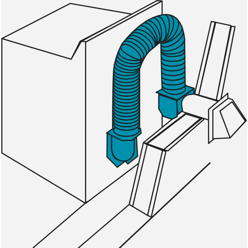 Builders Best Flexible Aluminum Dryer Hose Kit (5-Piece)