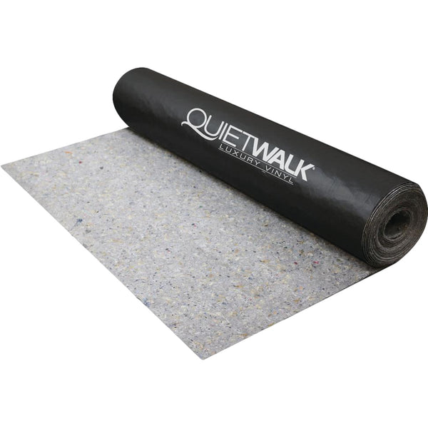 QuietWalk Luxury Vinyl 3 Ft. W x 33.33 Ft. L Underlayment with Vapor Barrier, 100 Sq. Ft./Roll