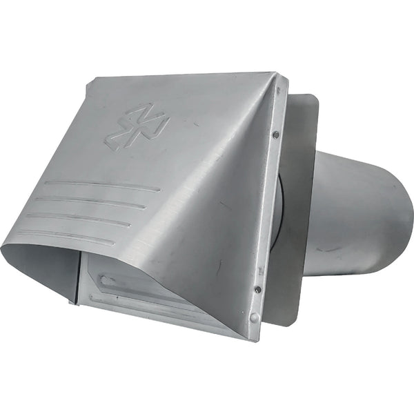 Builder's Best P-Tanium 4 In. Galvanized Wide Mouth Dryer Vent Hood