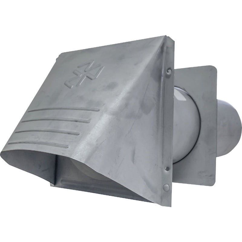 Builder's Best P-Tanium 4 In. Galvanized Wide Mouth Dryer Vent Hood