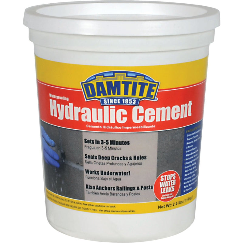 Damtite 2.5 Lb. Tub Hydraulic Cement