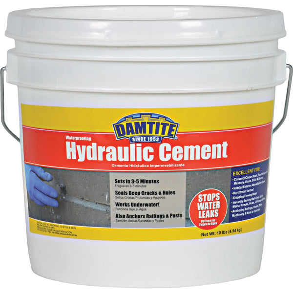 Damtite 10 Lb. Pail Hydraulic Cement