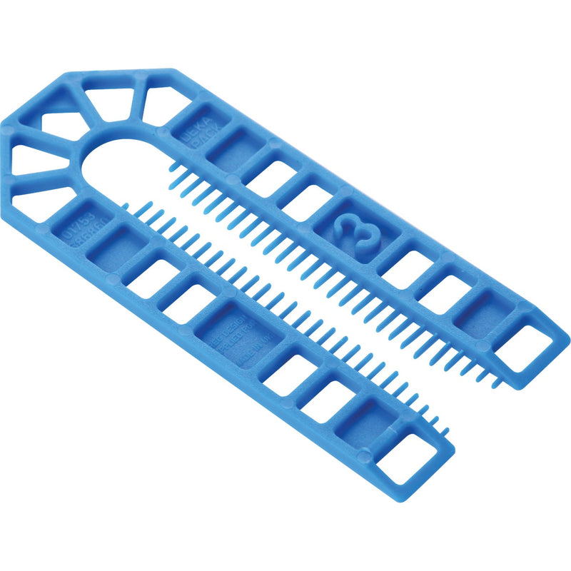 Broadfix 4 In. L Polypropylene Standard U Shim, Assorted Thicknesses (60-Count)