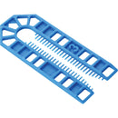 Broadfix 4 In. L Polypropylene Standard U Shim, Assorted Thicknesses (60-Count)