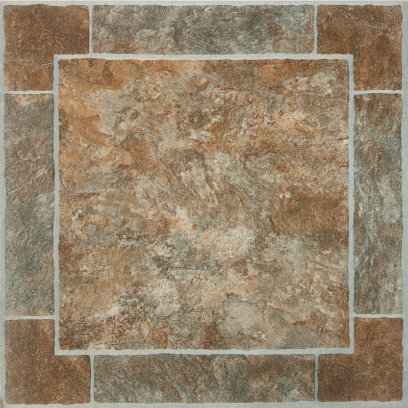 Home Impressions Venetian Paver 12 In. x 12 In. Vinyl Floor Tile (45 Sq. Ft./Box)