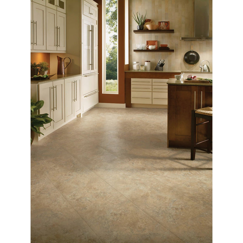 Home Impressions Sand Scape 12 In. x 12 In. Textured Vinyl Floor Tile (30 Sq. Ft./Box)