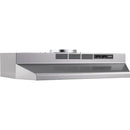 Broan 36 In. Convertible Under-Cabinet Range Hood, Stainless Finish with PrintGuard