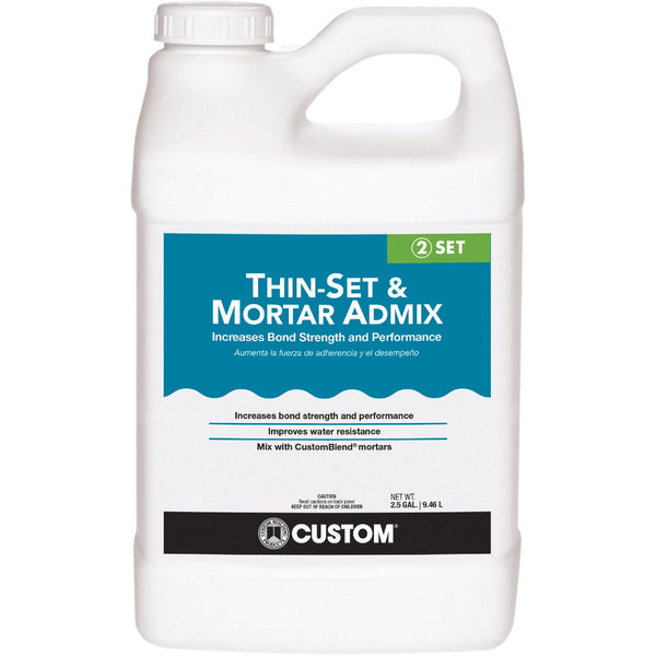 Custom 2-1/2 Gal. Acrylic Thinset Mortar & Grout Additive