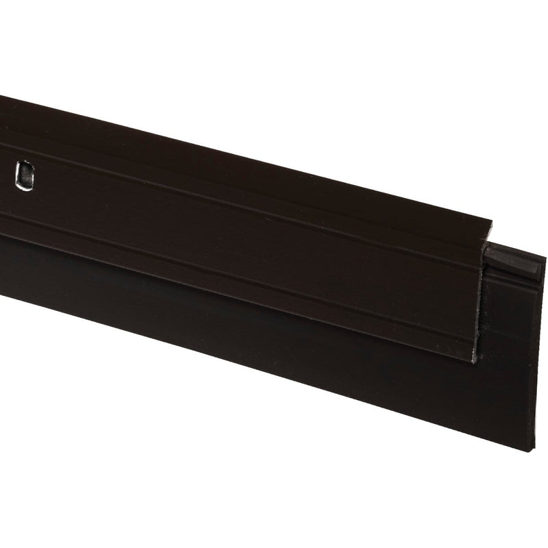 M-D 2 In. W. x 36 In. L. Bronze Heavy-Duty Aluminum And Vinyl Door Sweep