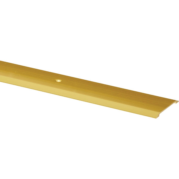 M-D AFF134 36" L x 1-3/4" W x 1/8" H Brite gold Threshold