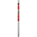 M-D 1.75 In. W. x 1.25 In. H. x 36 In. L. Silver Vinyl L-Shaped Door Bottom with Drip Cap for 1-3/8 & 1-3/4 In. Door