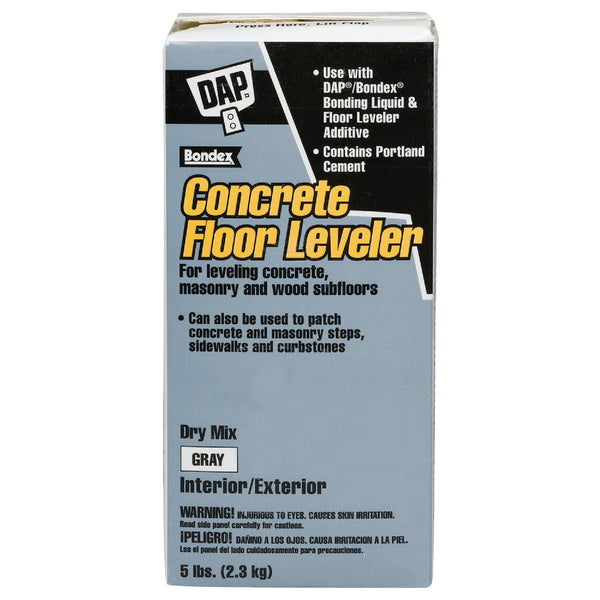 DAP Bondex Concrete Floor Leveler, Gray, 5 Lbs.