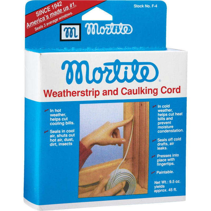 Mortite 45 Ft. Gray 9-1/2 Oz Weatherstrip & Caulking Cord