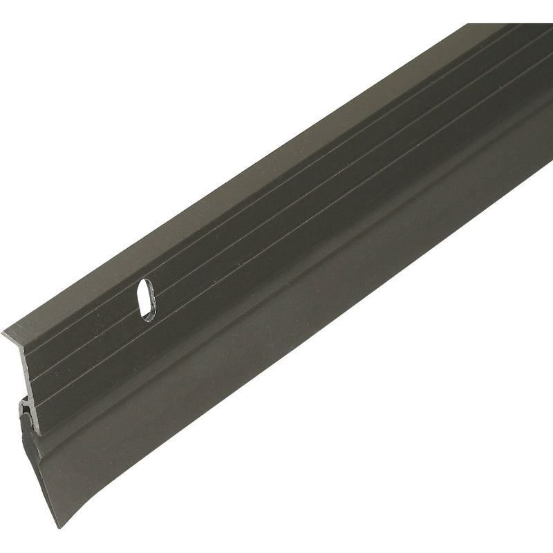 Do it Best 1-5/8 In. x 36 In. Bronze Aluminum & Vinyl Door Sweep