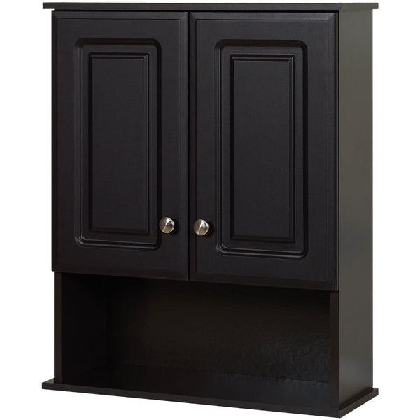 Zenith Zenna Home Espresso 23 In. W x 8-1/4 In. D x 28 In. H Wall Bath Cabinet