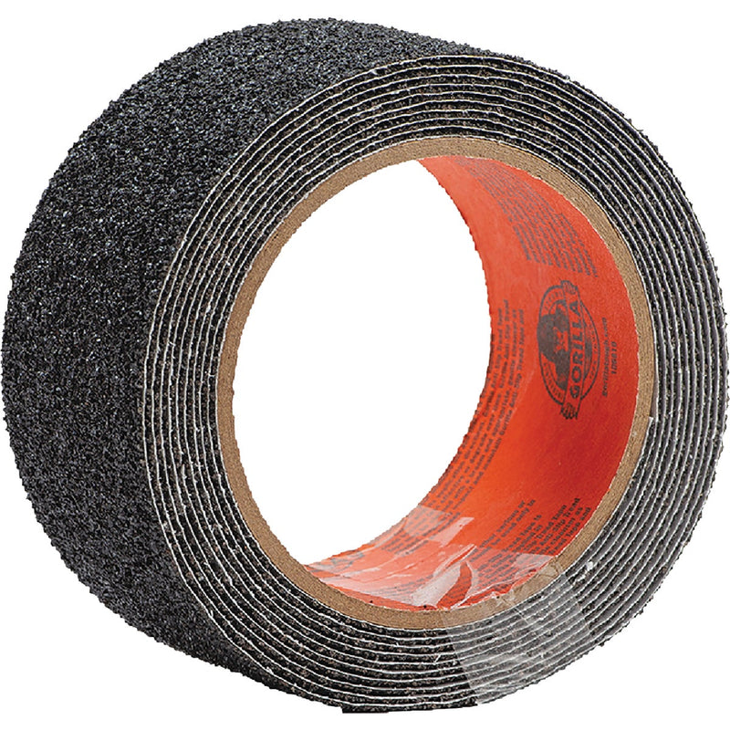 Gorilla 2 In. x 10 Ft. Black Anti-Slip Tread Tape Roll