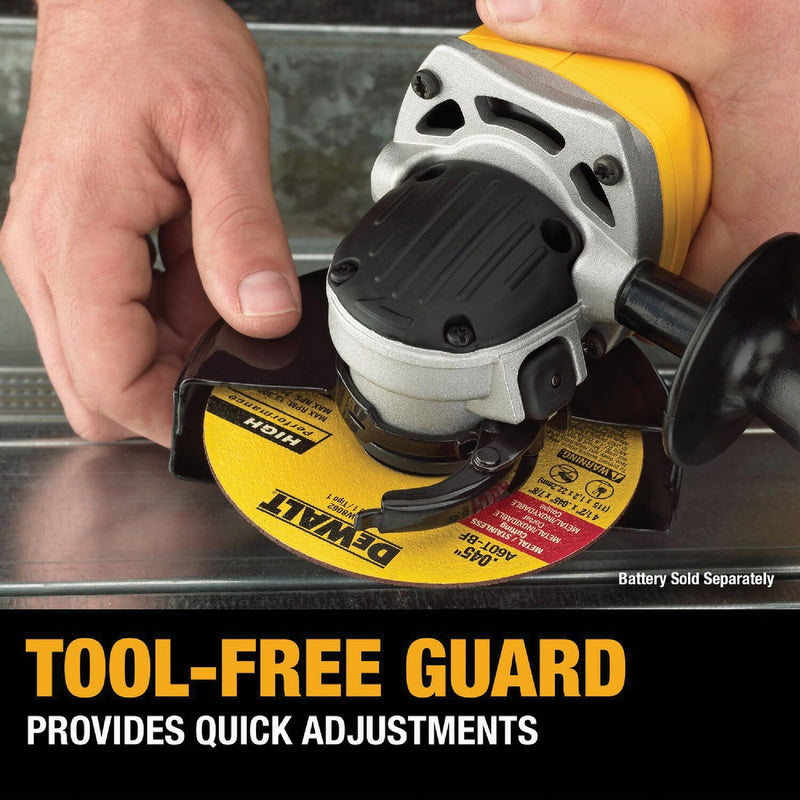 DEWALT 20V MAX 4-1/2 - 5 In. Cordless Grinder (Tool Only)
