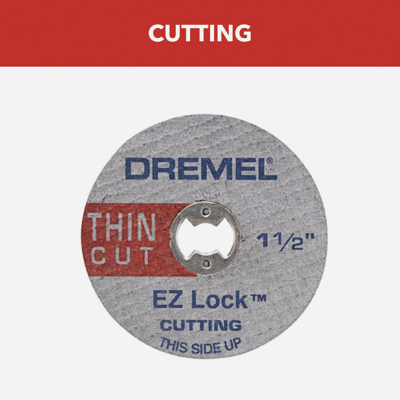 Dremel 1-1/2 In. EZ Lock Thin Cut-Off Wheel (5-Pack)