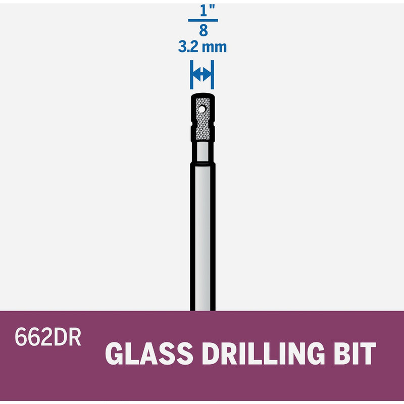 Dremel 1/8 In. Diamond Glass Drilling Bit