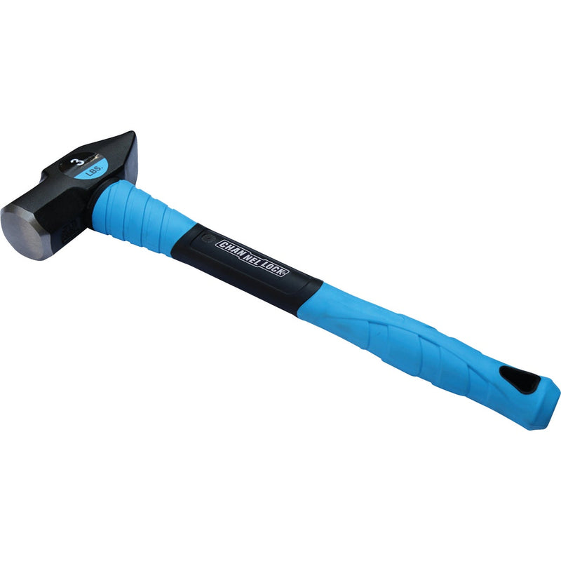 Channellock 3 Lb. Steel Cross Peen Hammer with Fiberglass Handle