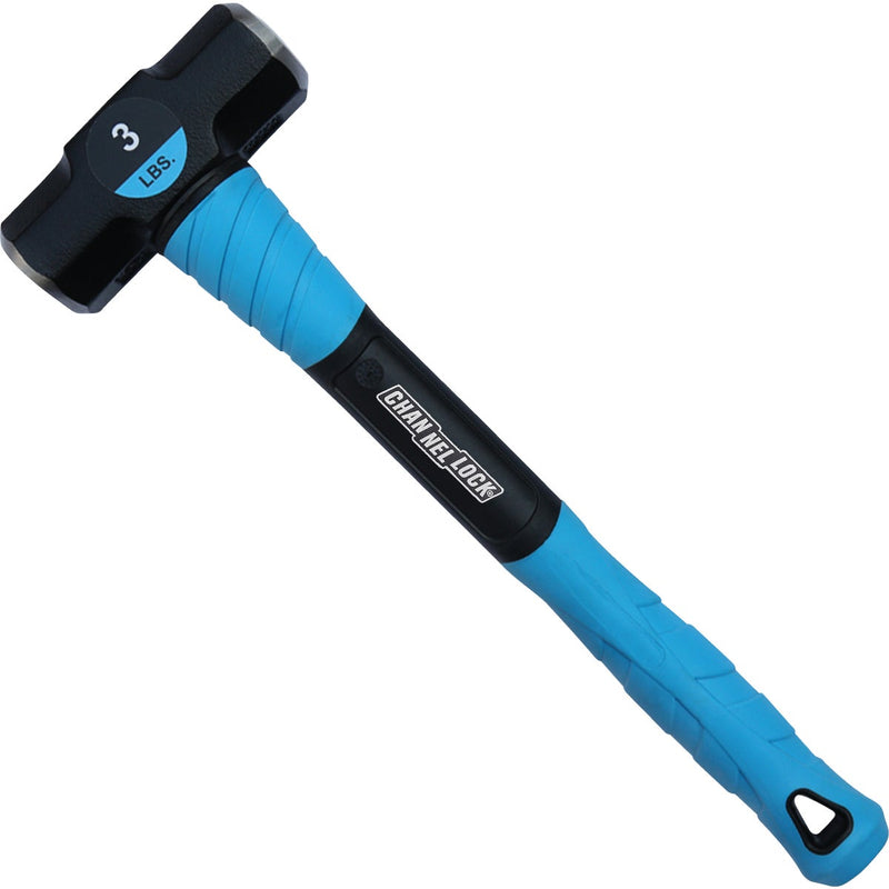 Channellock 3 Lb. Steel Head Engineer's/Drilling Hammer with Fiberglass Handle