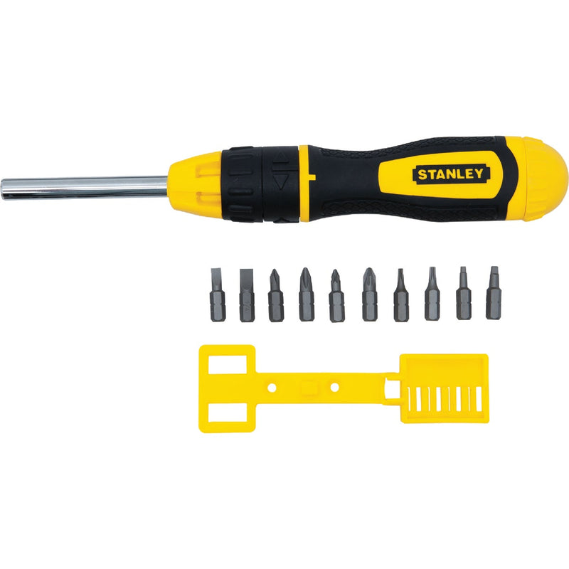 Stanley 10-Piece Ratcheting Screwdriver