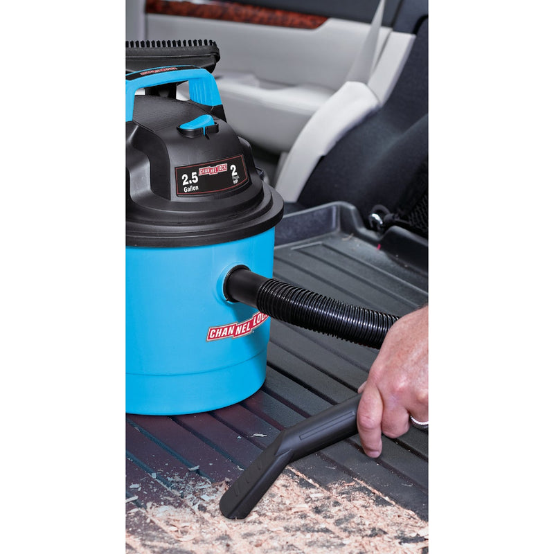 Channellock 2.5 Gal. 2.0-Peak HP Wet/Dry Vacuum