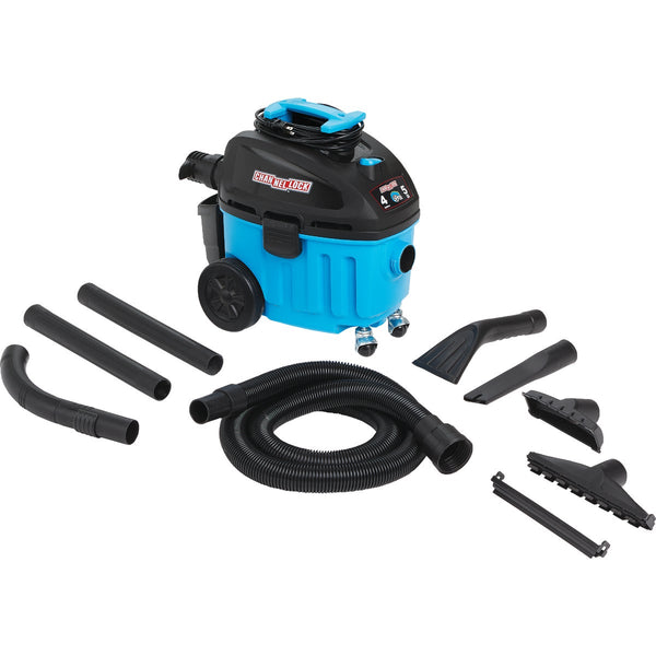 Channellock 4 Gal. 5.0-Peak HP Contractor Wet/Dry Vacuum