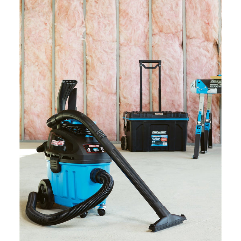 Channellock 4 Gal. 5.0-Peak HP Contractor Wet/Dry Vacuum