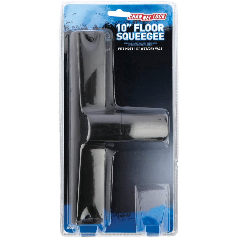 Channellock 1-1/4 In. x 10 In. Black Plastic Squeegee Vacuum Nozzle