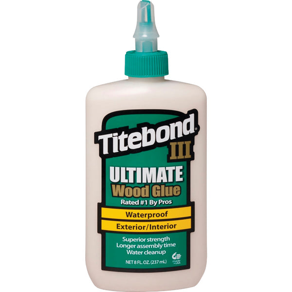 Titebond III 8 Oz. Ultimate Waterproof Wood Glue