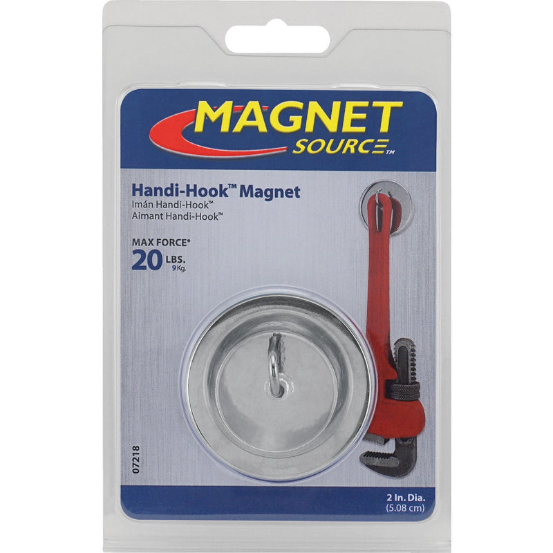 Master Magnetics 20 Lb. Magnetic 2 in. Handi-Hook