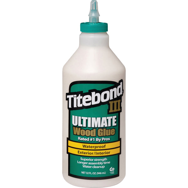 Titebond III 1 Qt. Ultimate Waterproof Wood Glue