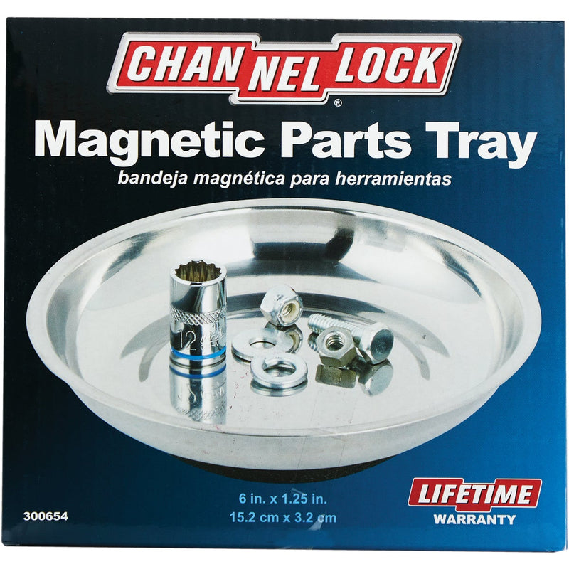 Channellock 6 In. Stainless Steel Magnetic Parts Tray