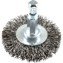 Forney 1-1/2 In. Hex Crimped, Coarse Drill-Mounted Wire Wheel