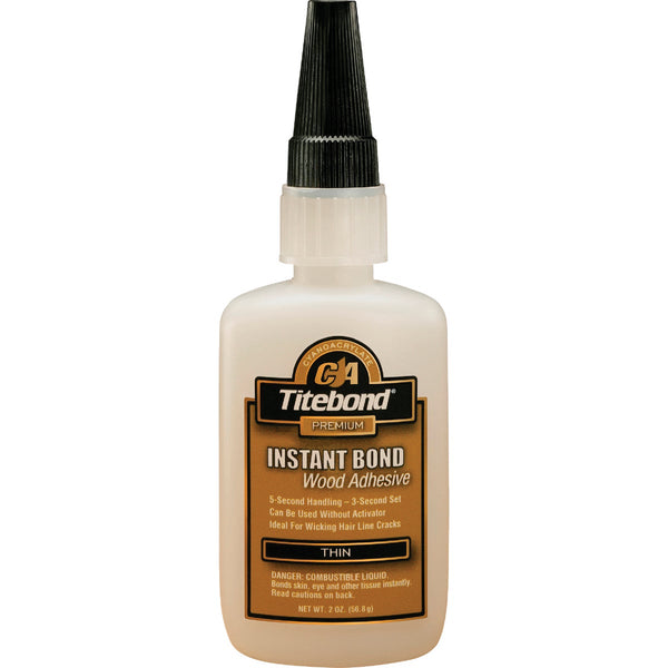 Titebond 2 Oz. Instant Bond Thin Viscosity CA Wood Glue