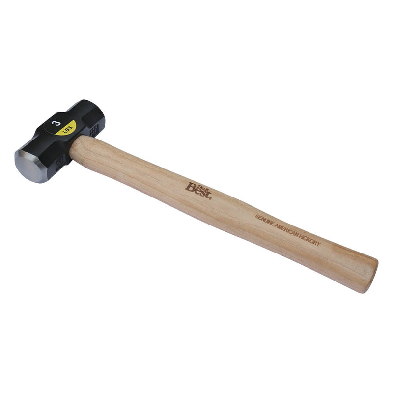 Do it Best 3 Lb. Steel Double Face Drilling Hammer with Hickory Handle