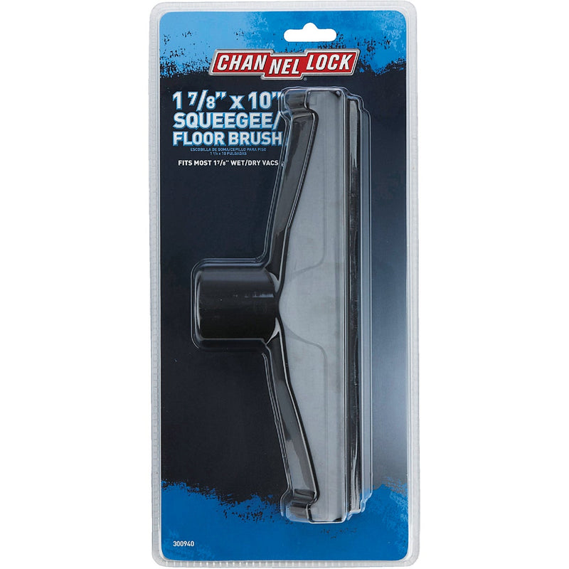 Channellock 1-7/8 In. x 10 In. Black Plastic Squeegee Vacuum Nozzle