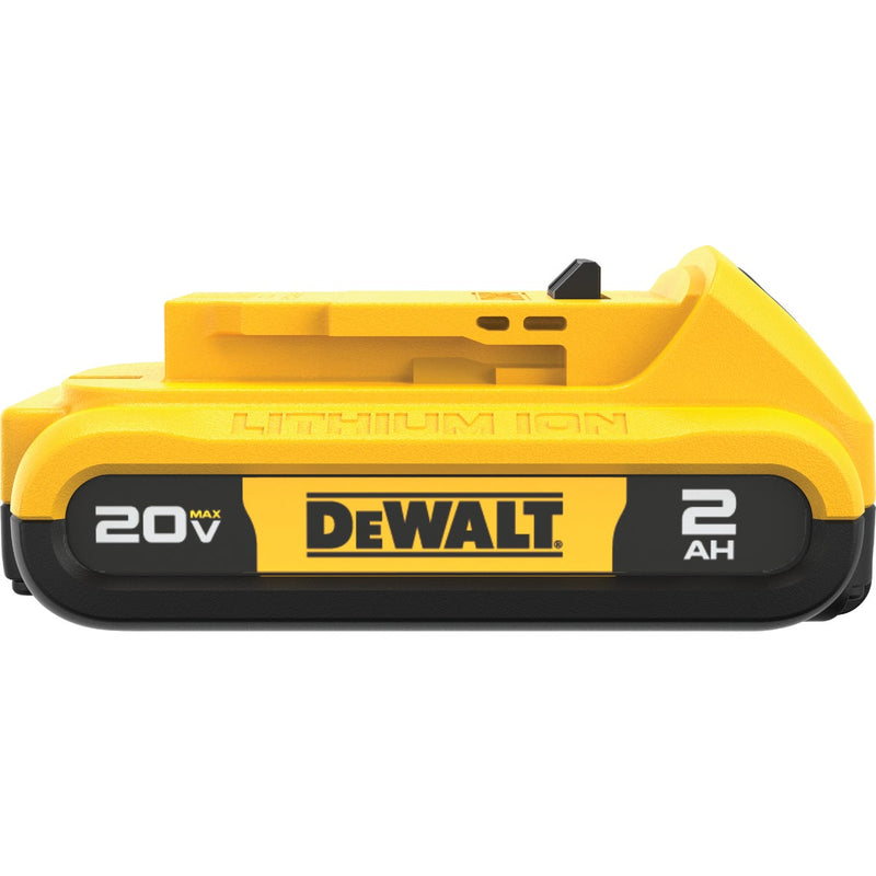 DEWALT 20V MAX Lithium-Ion 2.0 Ah Compact Battery Pack (2-Pack)