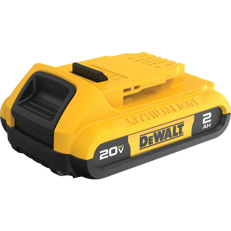 DEWALT 20V MAX Lithium-Ion 2.0 Ah Compact Battery Pack (2-Pack)