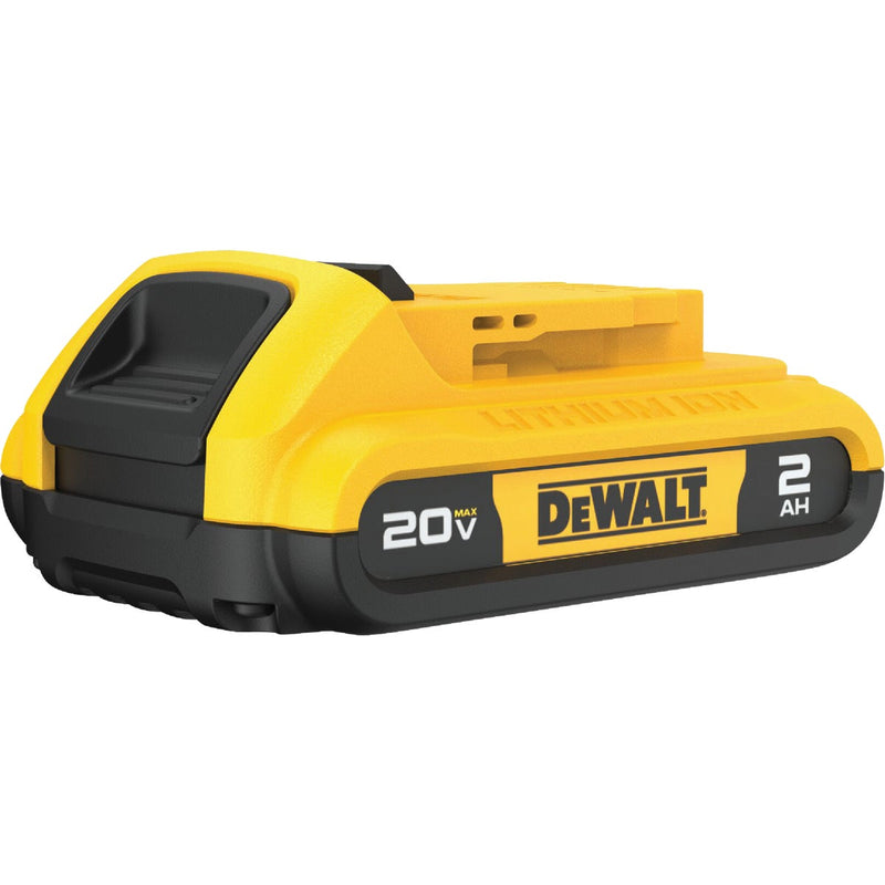 DEWALT 20V MAX Lithium-Ion 2.0 Ah Compact Battery Pack (2-Pack)