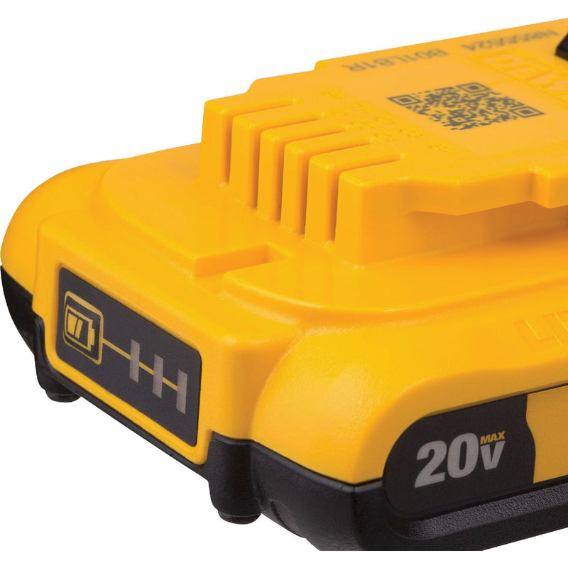 DEWALT 20V MAX Lithium-Ion 2.0 Ah Compact Battery Pack (2-Pack)