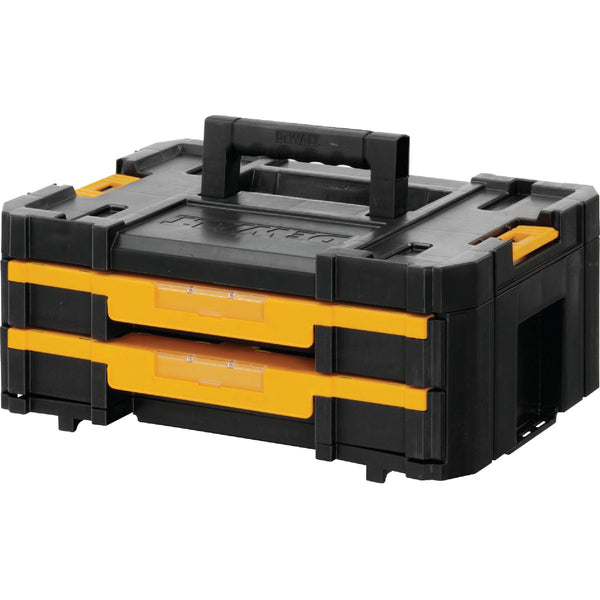 DEWALT TSTAK Case Toolbox with Two Drawers, 16-1/2 Lb. Capacity