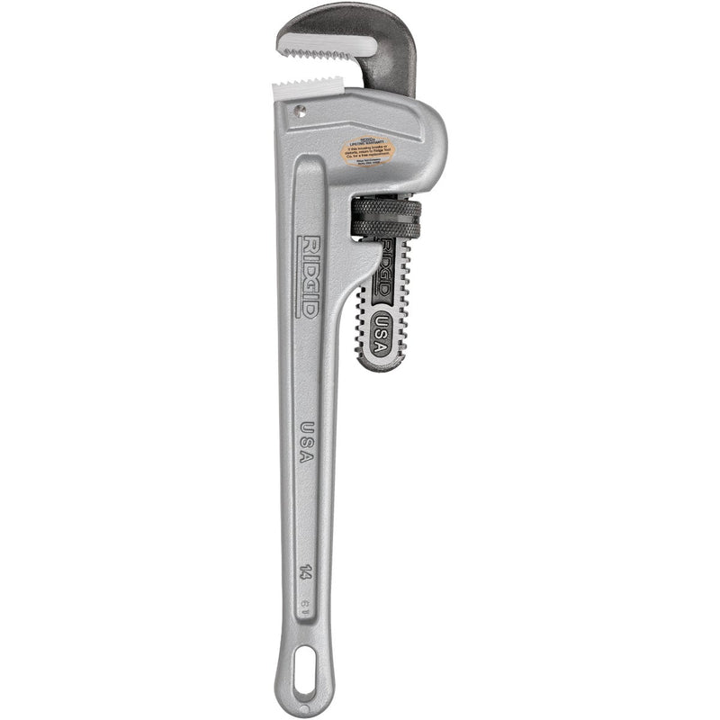 Ridgid 14 In. Aluminum Pipe Wrench