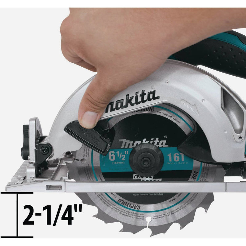 Makita 18 Volt LXT Lithium-Ion 6-1/2 In. Cordless Circular Saw (Tool Only)