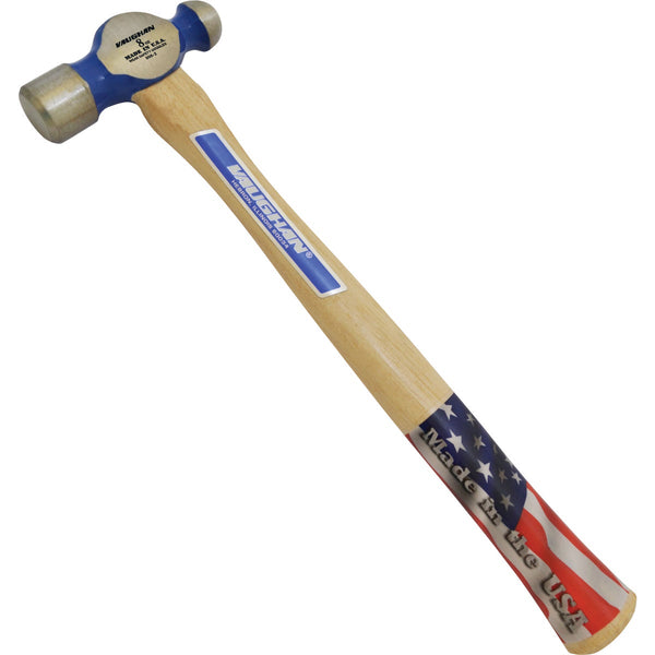 Vaughan 8 Oz. Steel Ball Peen Hammer with Hickory Handle