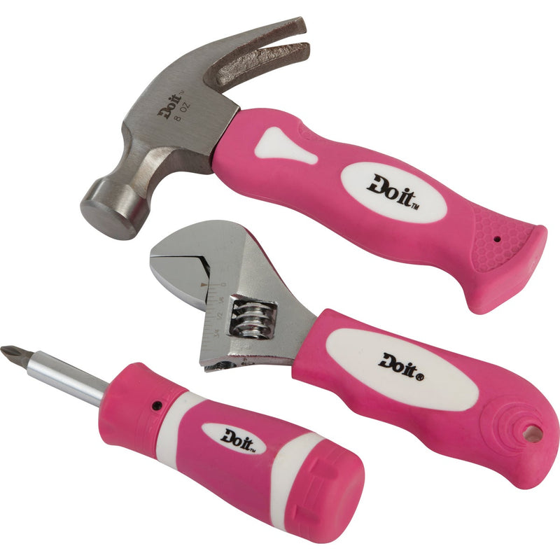 Do it 6-in-1 Screwdriver, Wrench, Hammer Mini Tool Set (3-Piece)