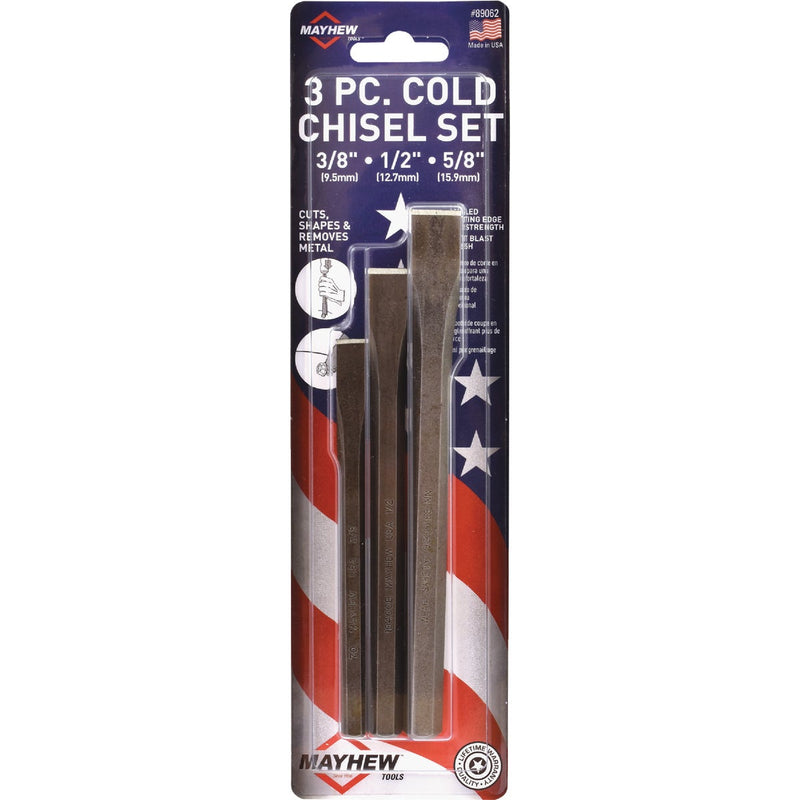 Mayhew Tools Cold Chisel Set (3-Piece)