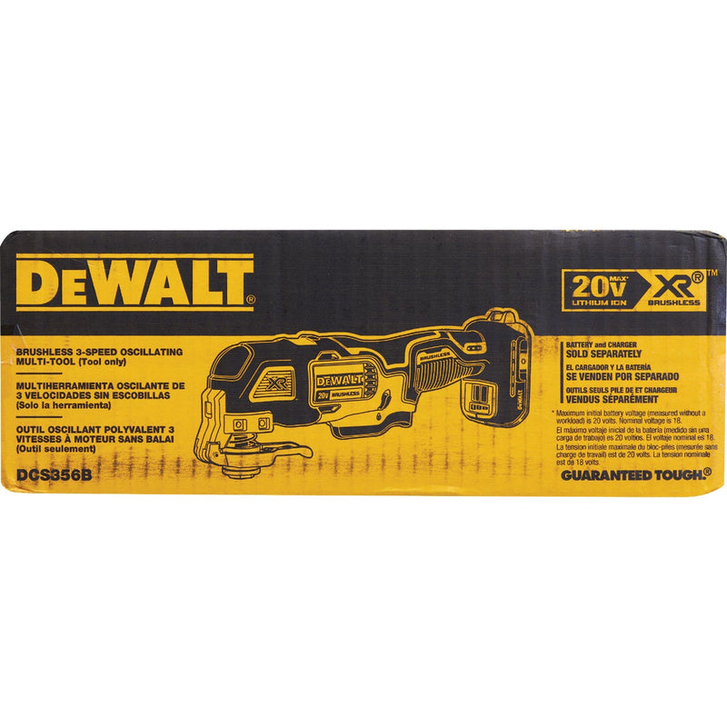 DEWALT 20V MAX XR Brushless Cordless Oscillating Multi-Tool (Tool Only)